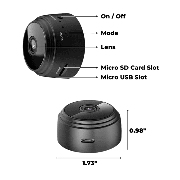 CamTrack Cam Specifications