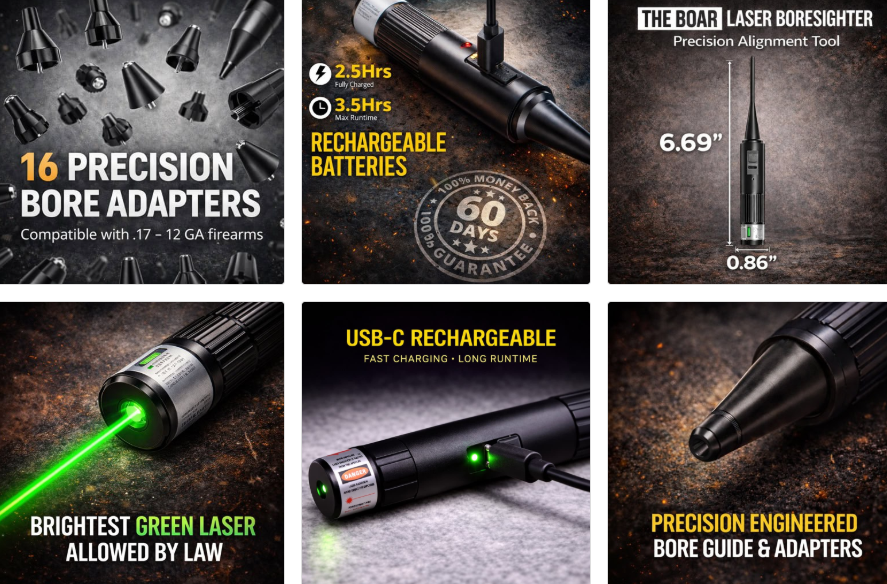 Boar Green Boresight Features