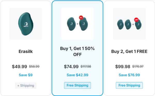 Erasilk Hair Removal Price