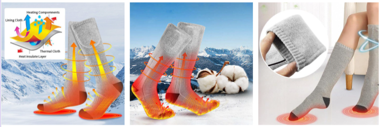 Hotjak Heated Socks Feaures