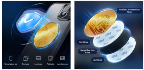 NeuroBlock EMF Shields Features