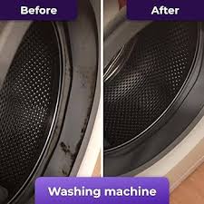 NuroClean Mold Remover Gel Washing machine Before After