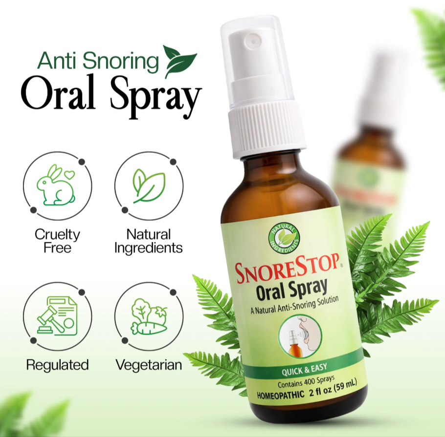 SnoreStop Throat Spray Certified