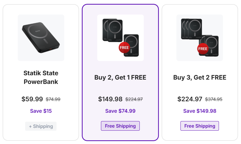 Statik State Power Bank Price