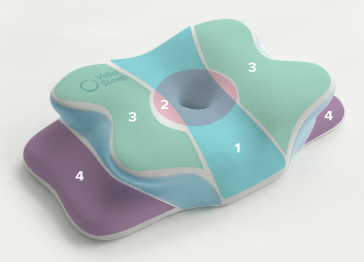 Vela Sleep Pillow Features